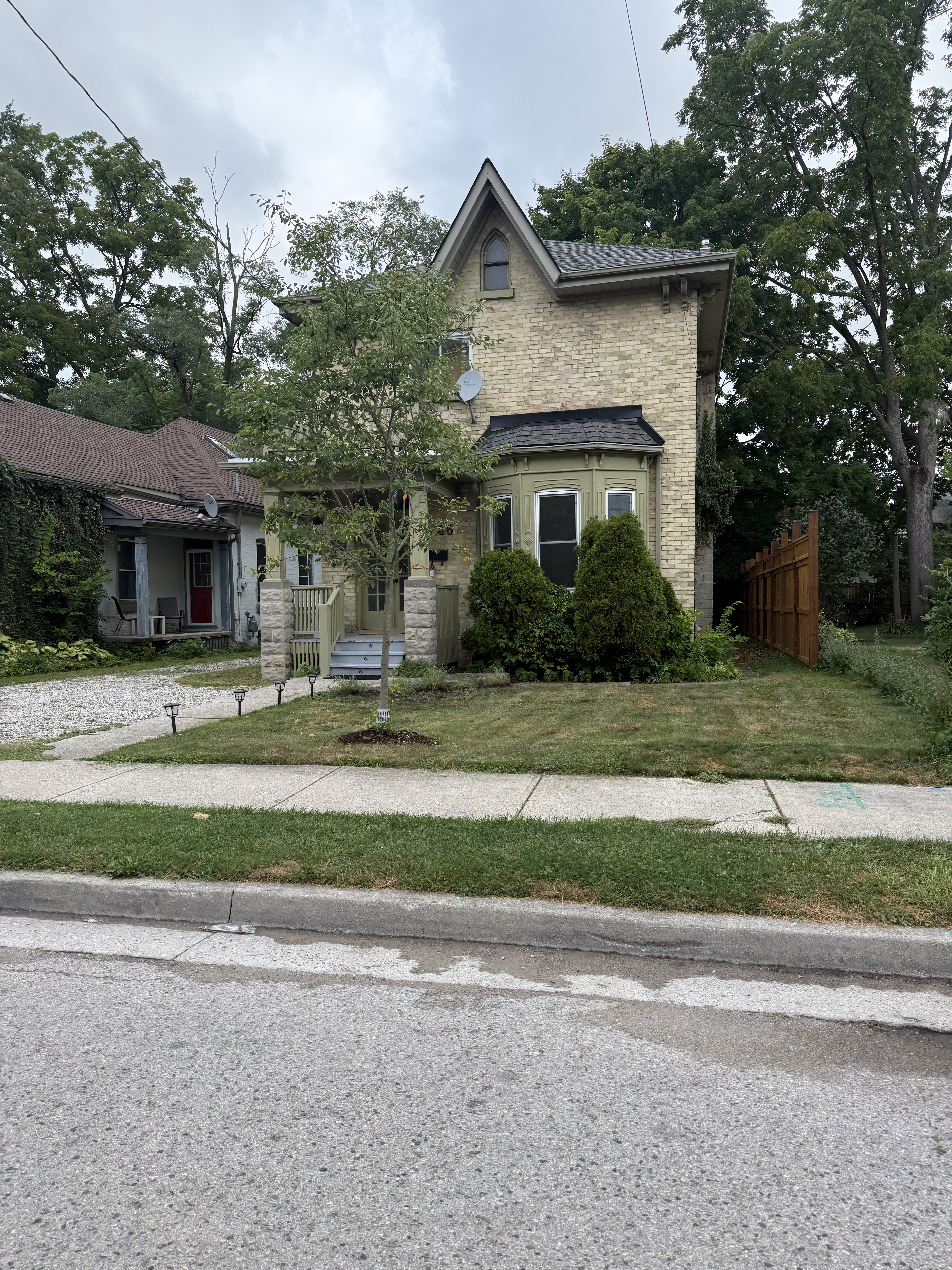 Beautiful Wortley Village duplex front view - Premium London Ontario apartment rental